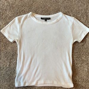 Topshop Tall white crop top